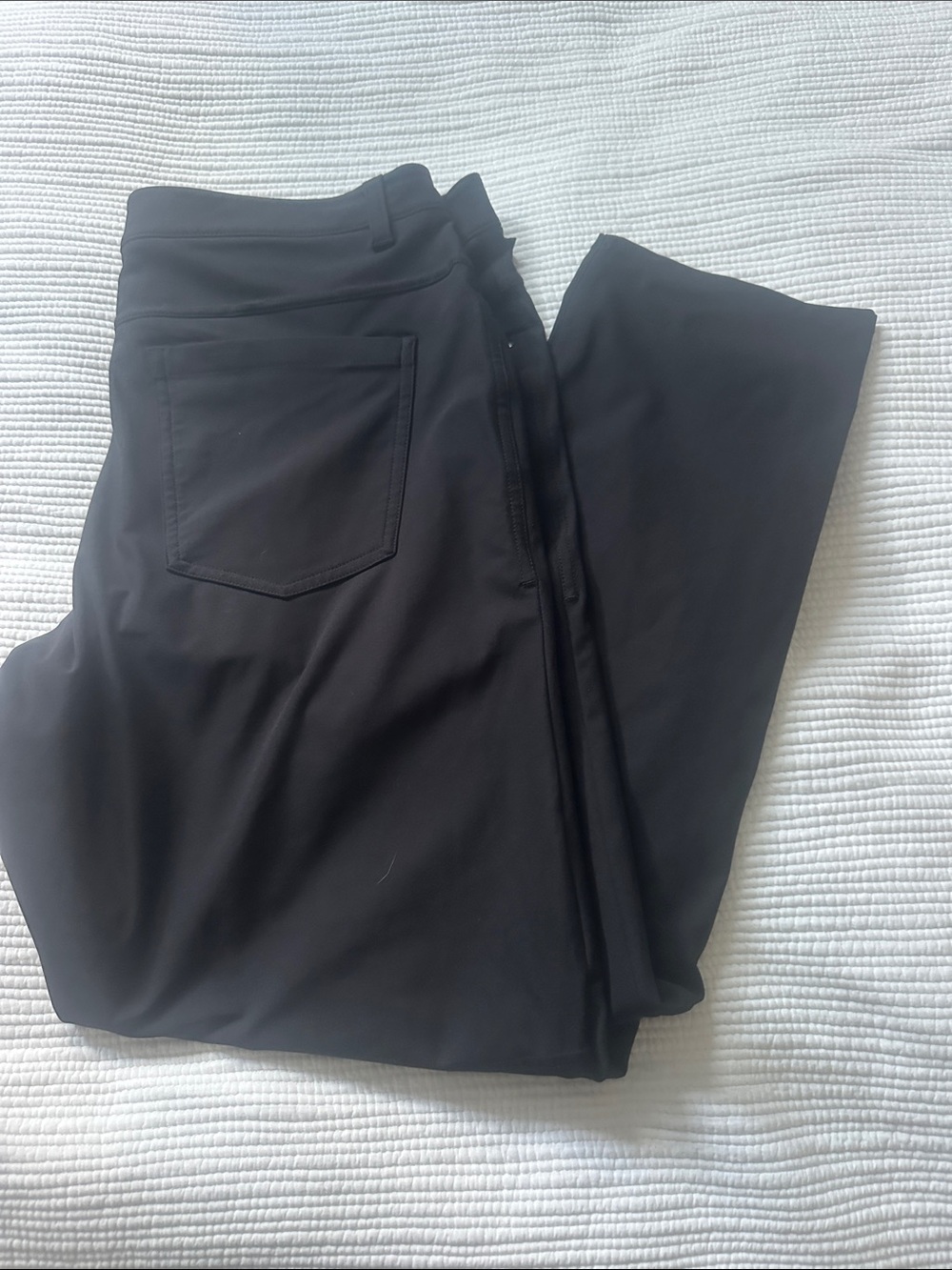 Lululemon Men's Black Stretch Performance Pants